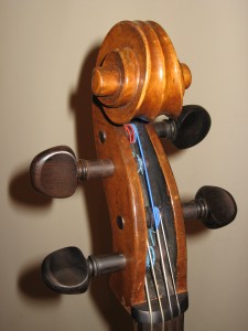 head of a fiddle